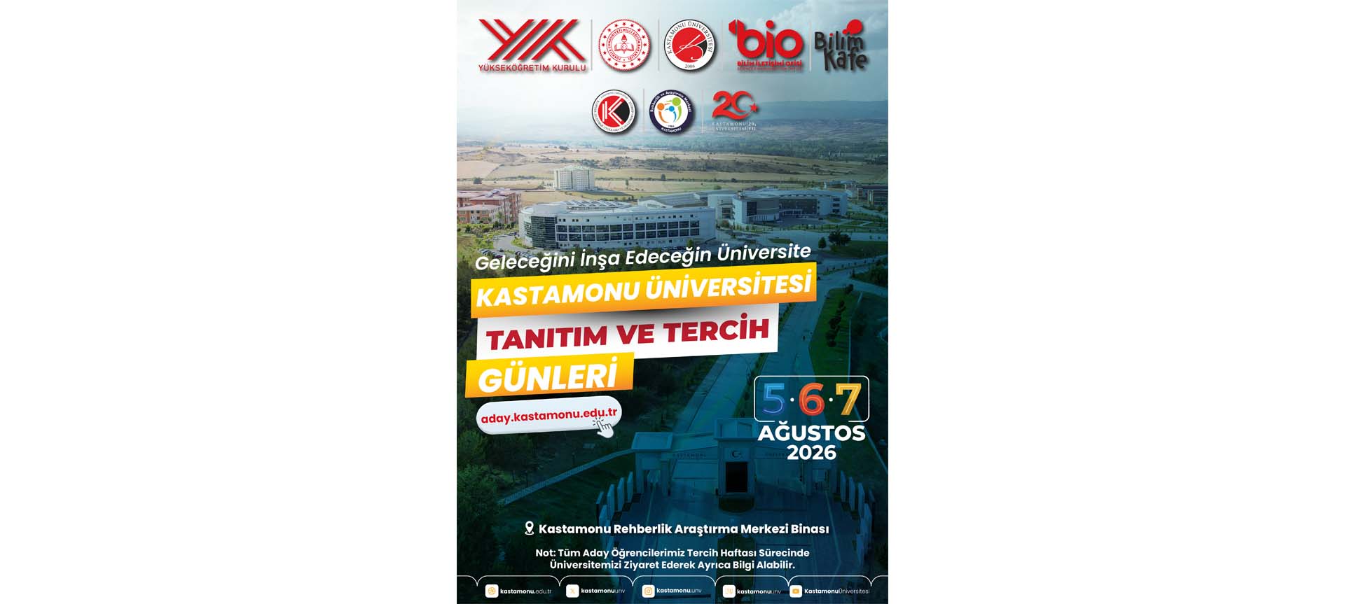 Üniversitemiz Tanıtım ve Tercih Günleri
